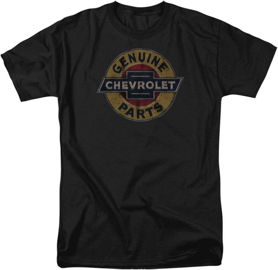 Chevy Genuine Chevy Parts Distressed Sign T-Shirt