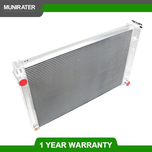 4 Row Aluminum Core Radiator for 1973-1987 Chevy C/K 10/20/30 1973-1991 Blazer