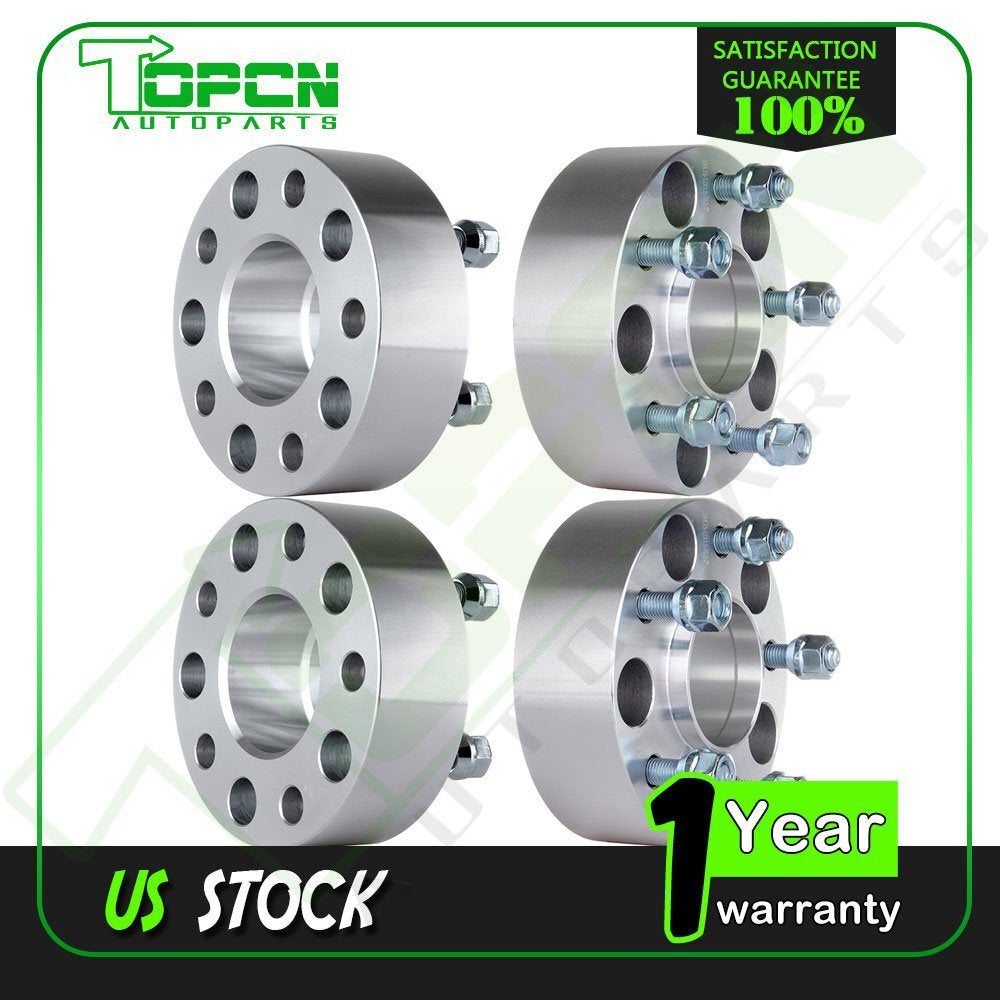 4Pcs 3" Thick 5X4.75 12X1.5 Hubcentric Wheel Spacers for 82-03 Chevy Camaro