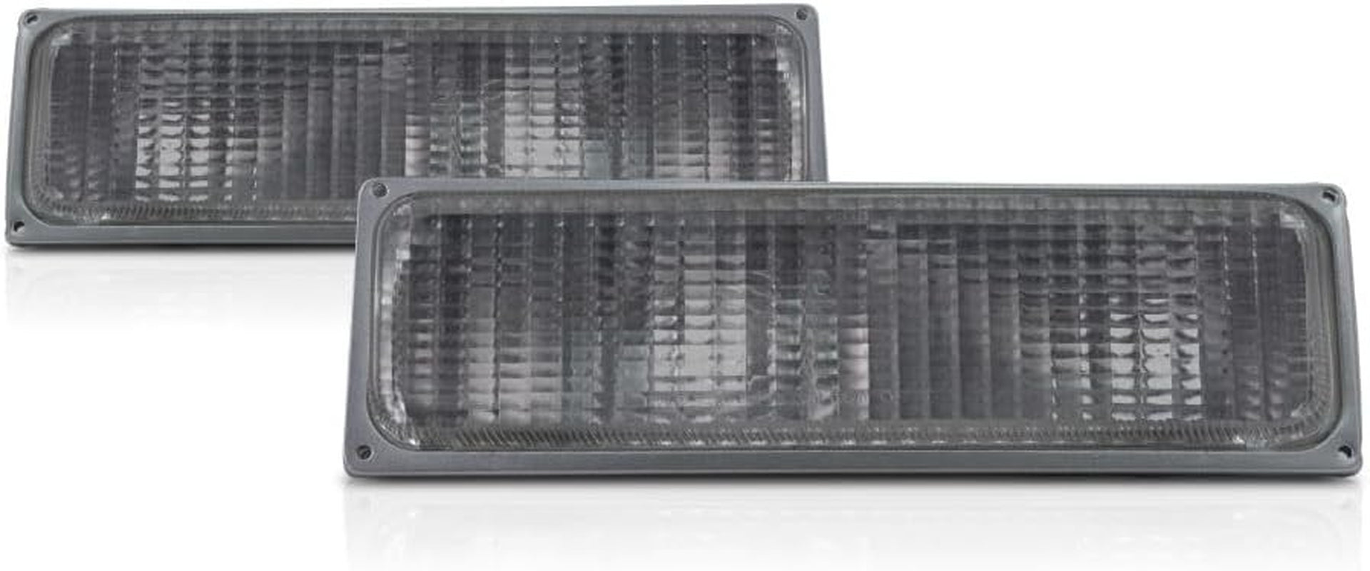 1988-1993 Chevy C1500 2500 3500 Parking Signal Light Driver Passenger Side Pair