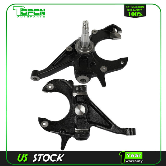 Y02-040 2" Drop Lowering Spindles for 82-04 Chevy S10/GMC Sonoma/Gmc S15 2WD