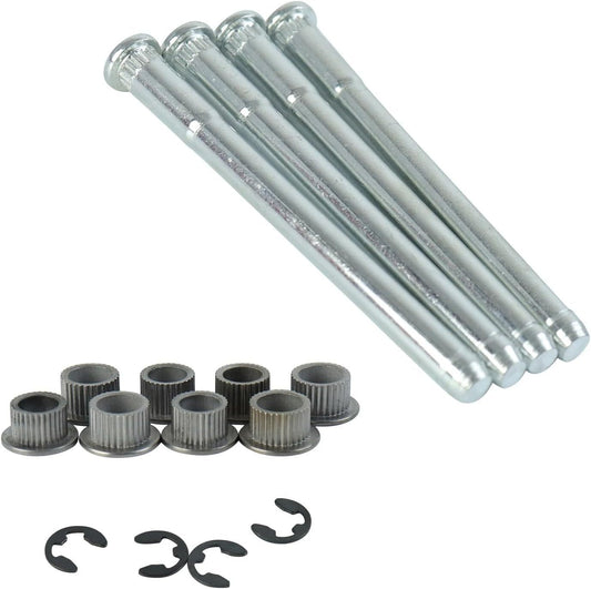 Door Hinge Pin and Bushing Kits Compatible with 1994-2004 Chevy S10 GMC Blazer