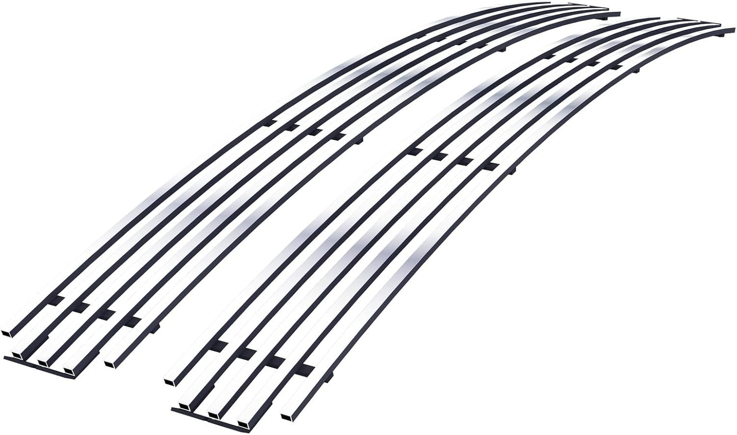 Compatible with Chevy Blazer C K Pickup Suburban 1994-1999 & 95-99 Tahoe Main Upper Stainless Steel SS Chrome Billet Front Grill Grille Insert C85011A