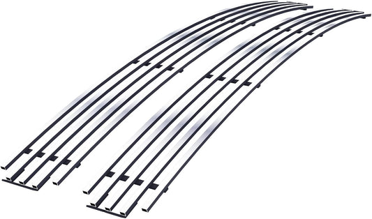 Compatible with Chevy Blazer C K Pickup Suburban 1994-1999 & 95-99 Tahoe Main Upper Stainless Steel SS Chrome Billet Front Grill Grille Insert C85011A