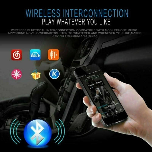 Bluetooth Car Stereo Audio In-Dash FM Aux Input Receiver SD USB MP3