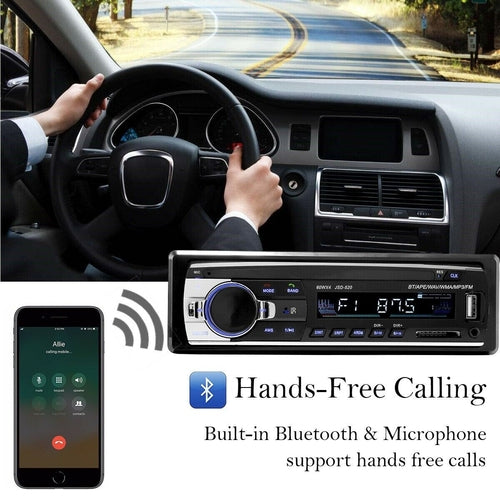 Bluetooth Car Stereo Audio In-Dash FM Aux Input Receiver SD USB MP3