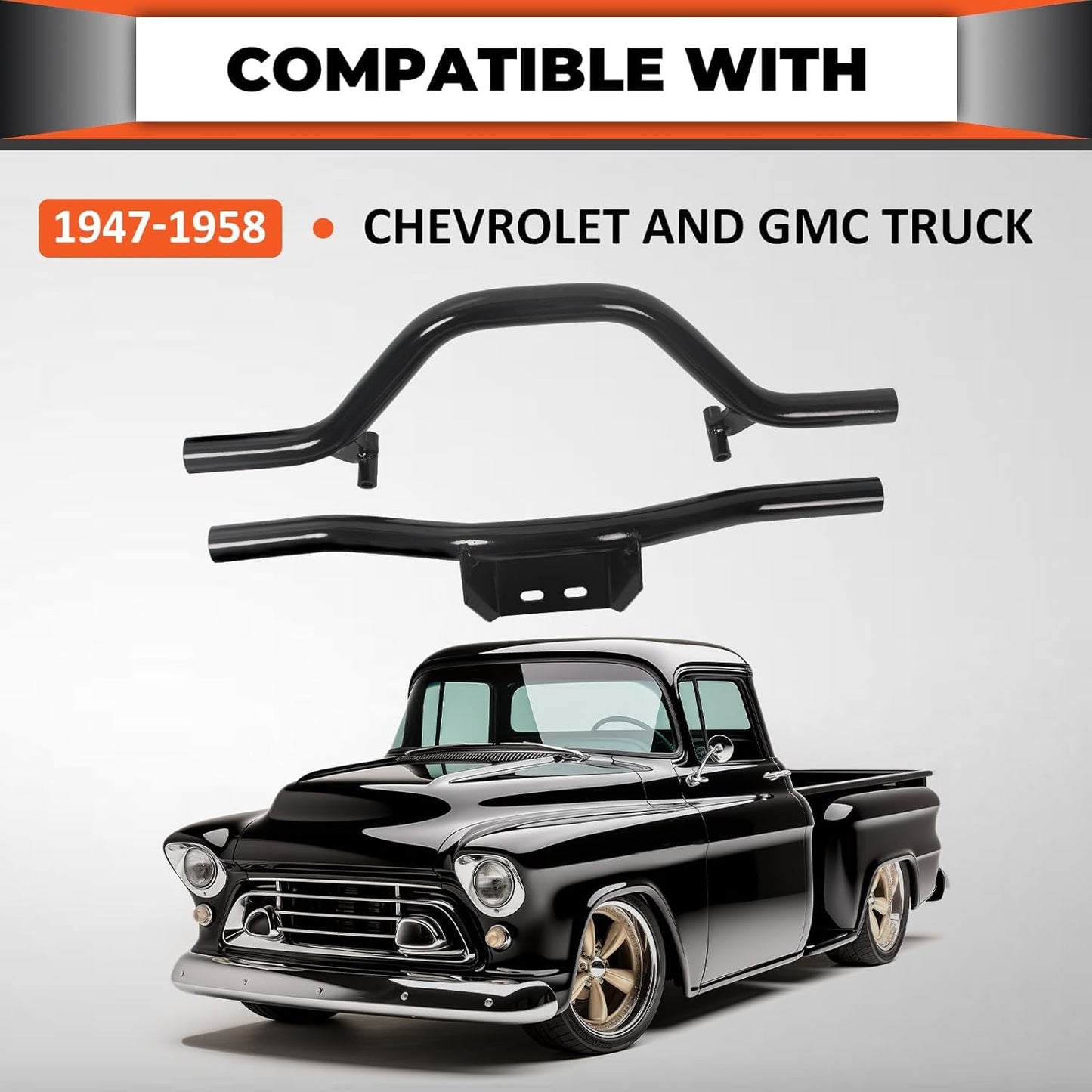 Engine Crossmember & Transmission Crossmember Kit Compatible with 1947-1959 Chevy & GMC Truck