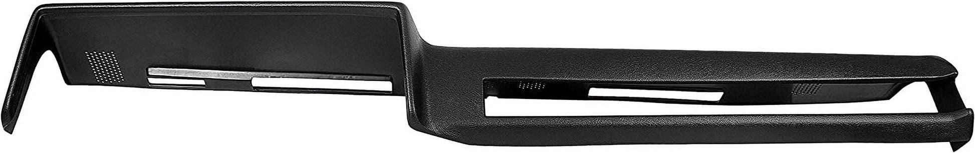 Black Dashboard Cover Dash Cap Compatible with 1981-1987 Chevy GMC Full Size Pickup 1981-1993 Chevy GMC SUV