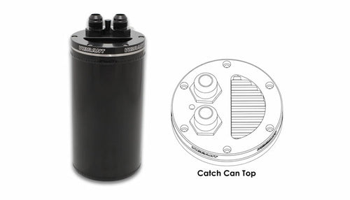 12695 Catch Can with Integrated, Anodized Black
