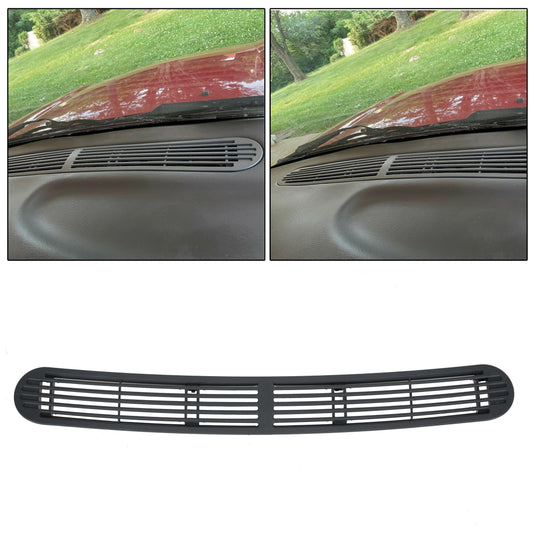 Dash Defrost Vent Cover Grille Panel for 1998-2004 Chevy S10 S15 Oldsmobile SUV Pickup Blazer Replaces 15046436
