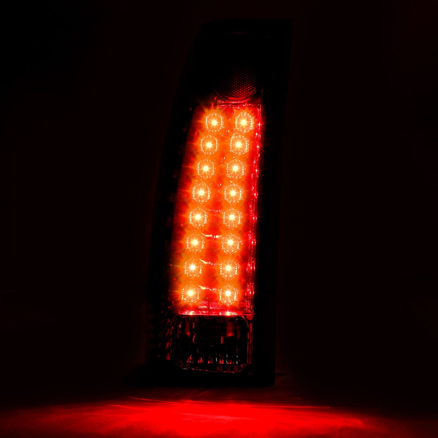 DOT Fits 88-98 Chevy GMC C/K 1500-3500 Yukon Silverado Smoke LED Tail Lights