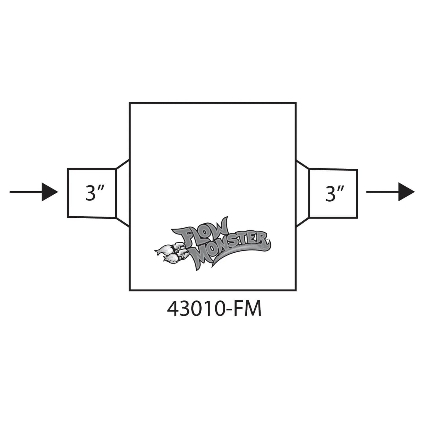 Flowmaster 43010-FM  Muffler