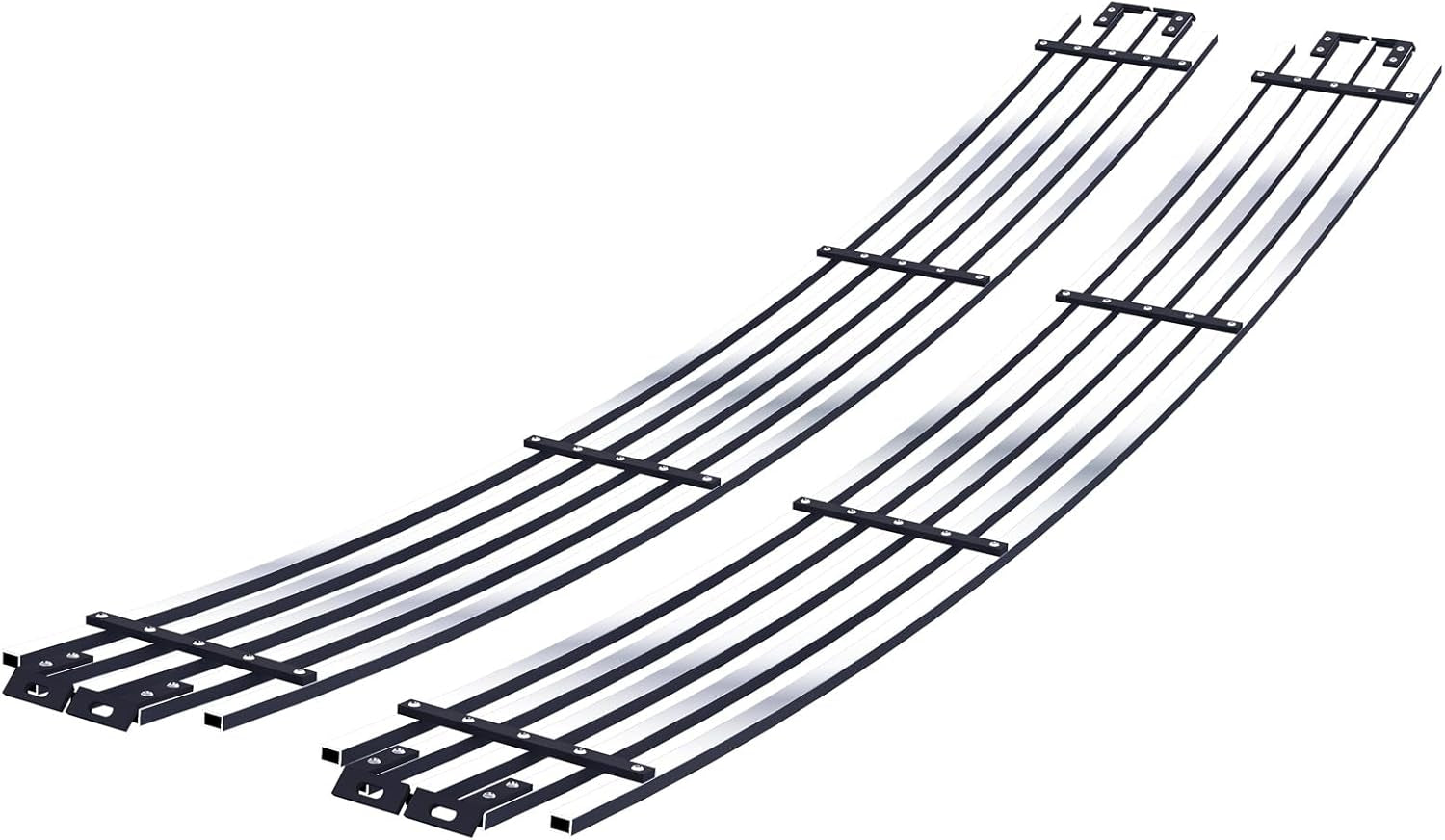 Compatible with Chevy Blazer C K Pickup Suburban 1994-1999 & 95-99 Tahoe Main Upper Stainless Steel SS Chrome Billet Front Grill Grille Insert C85011A