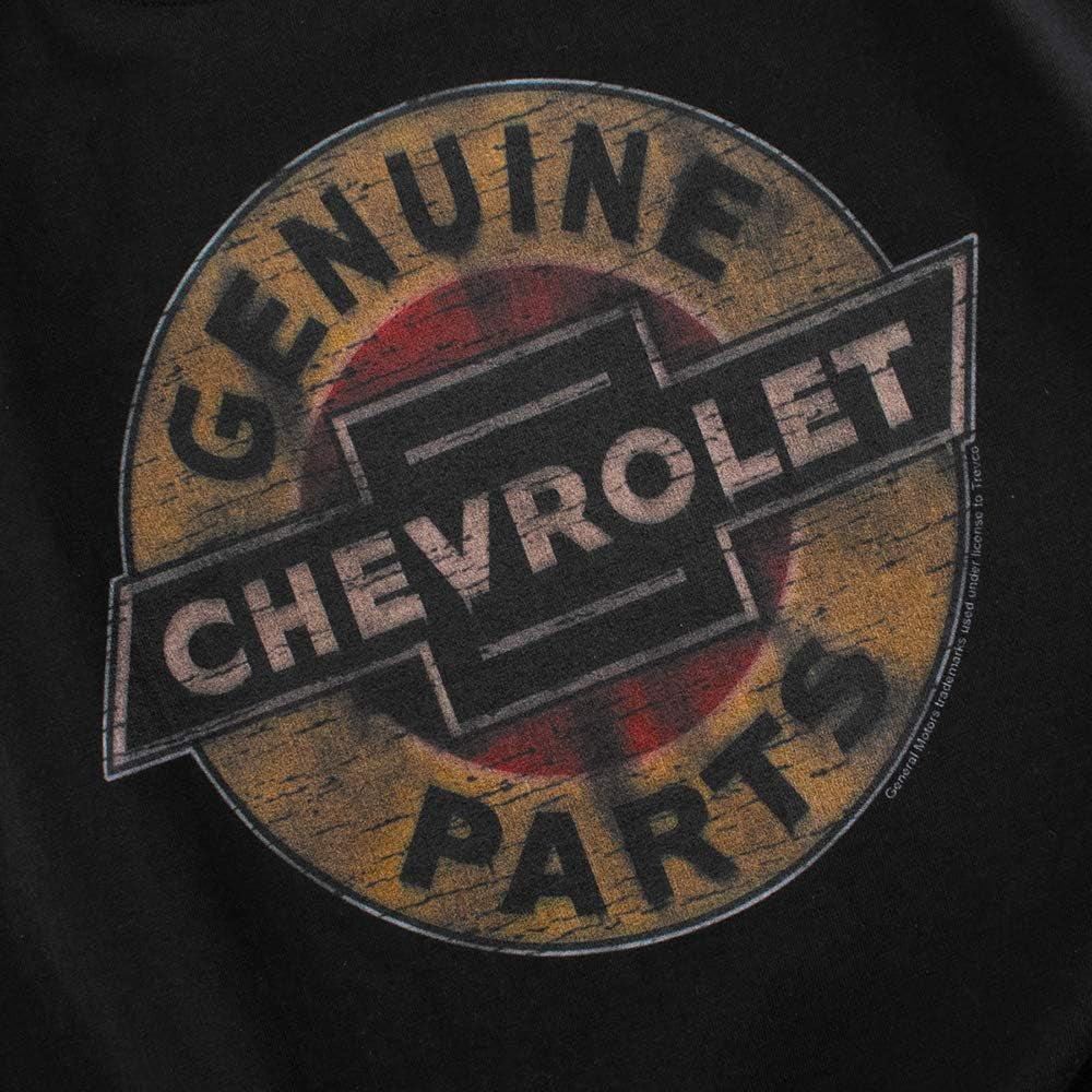 Chevy Genuine Chevy Parts Distressed Sign T-Shirt